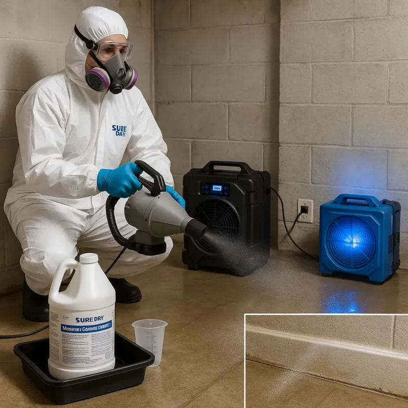 Sanitization and Odor Removal process in Hamburg, PA