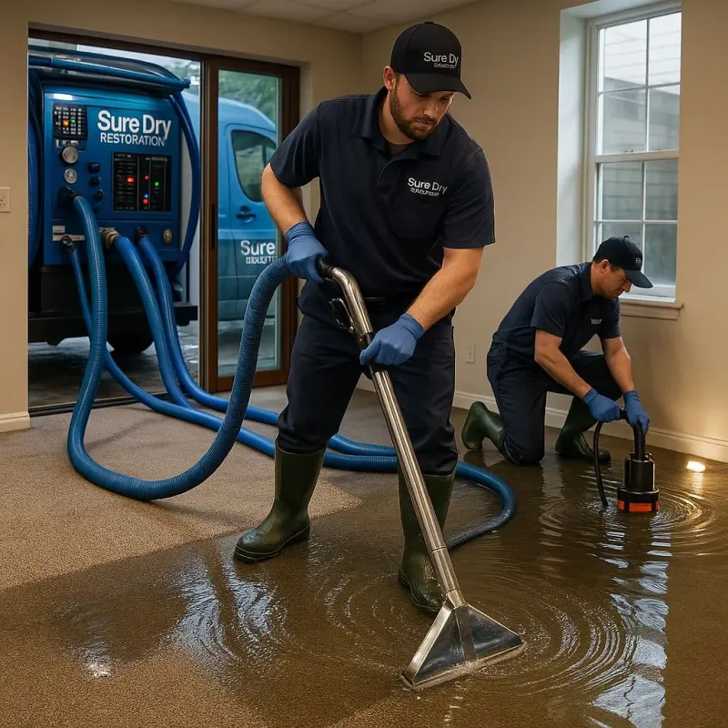Water Extraction and Removal process in Hamburg, PA